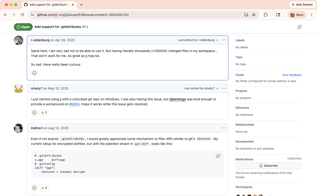 JJ Github comment JJ Github comment