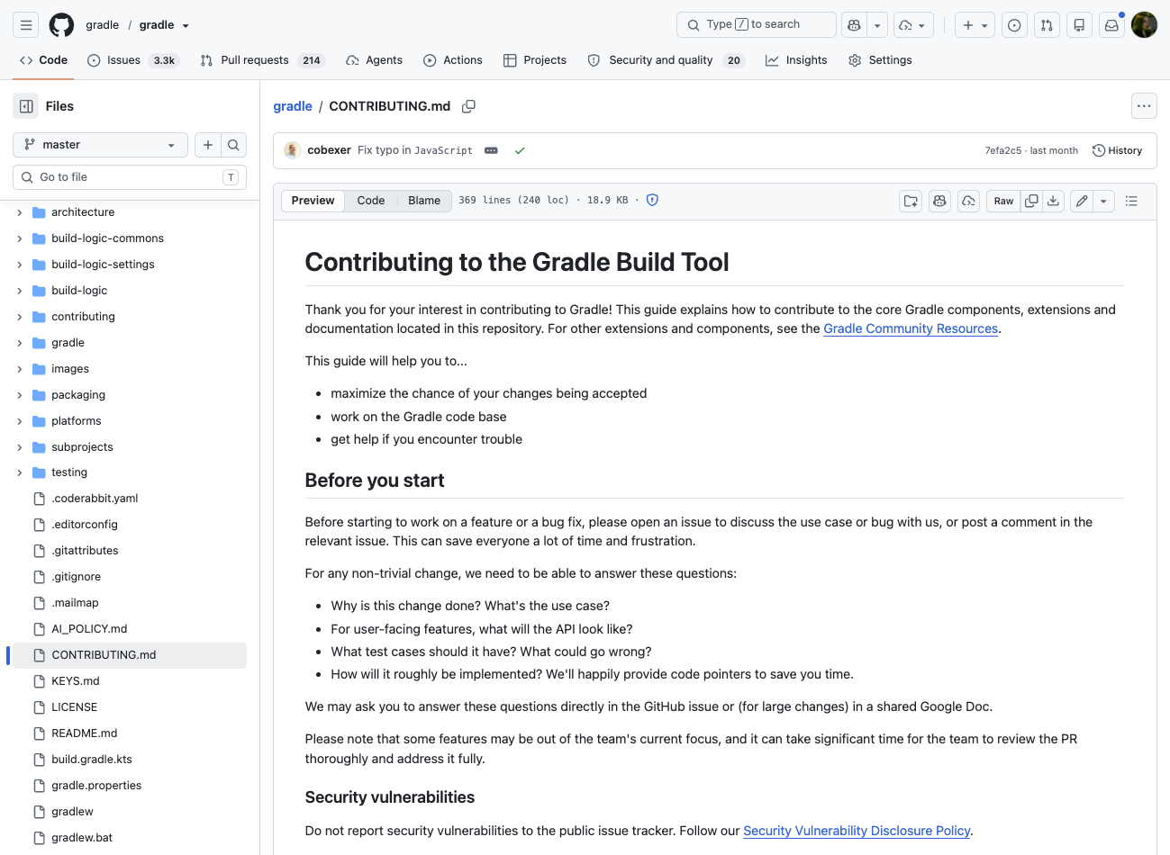 Gradle Contributor Guide Gradle Contributor Guide